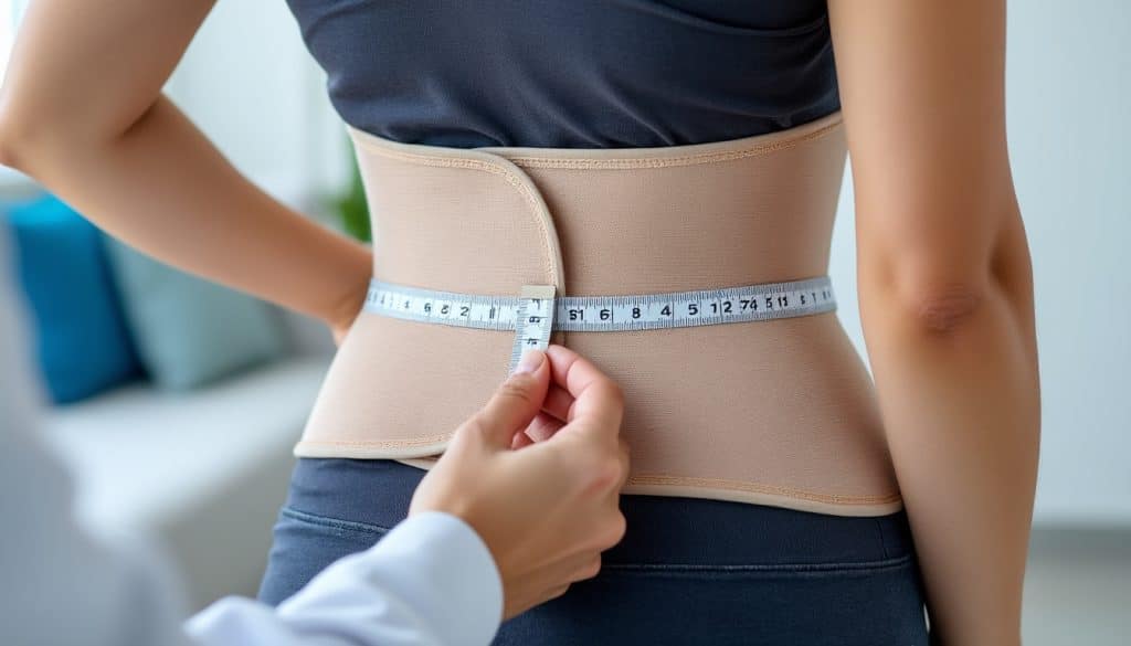 Hauteur d&rsquo;une ceinture lombaire : la mesure qui compte
