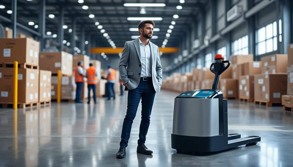 Location chariot de manutention électrique : ce que dit le cadre