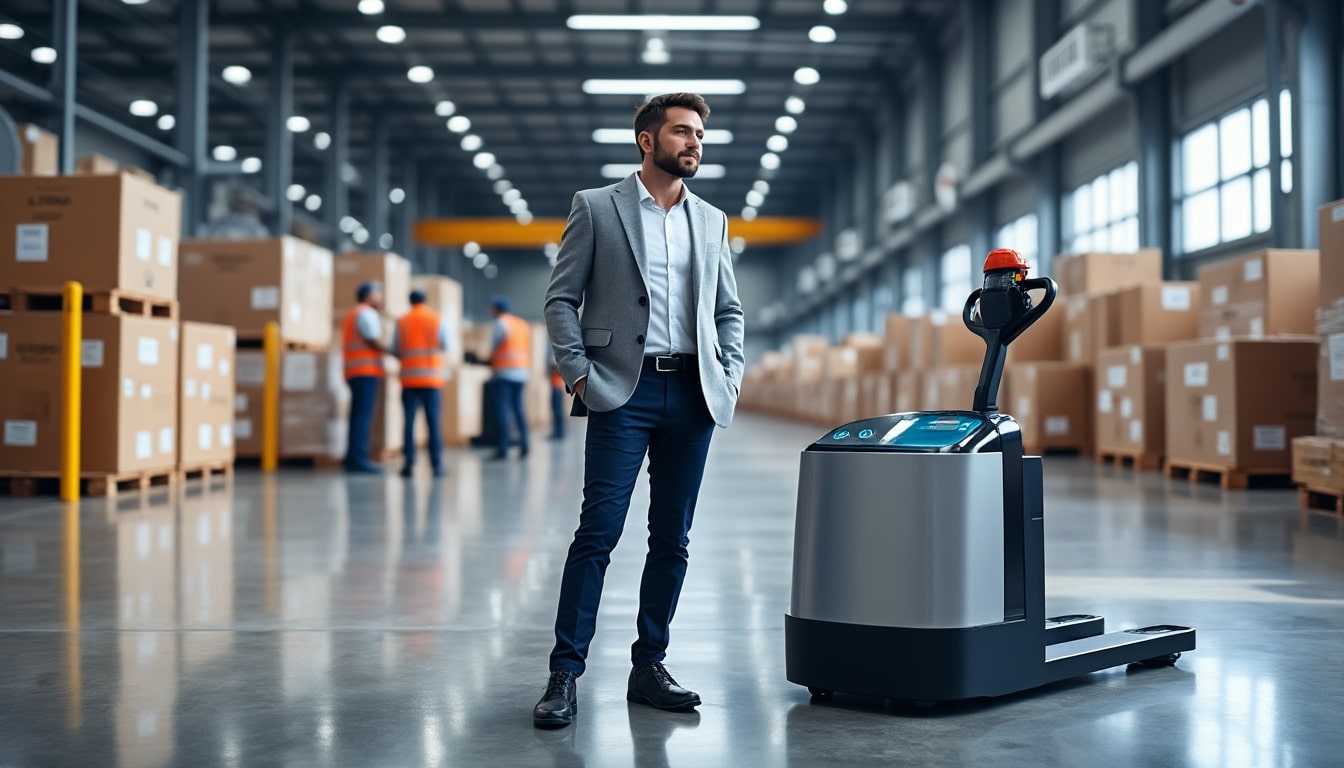 Location chariot de manutention électrique : ce que dit le cadre
