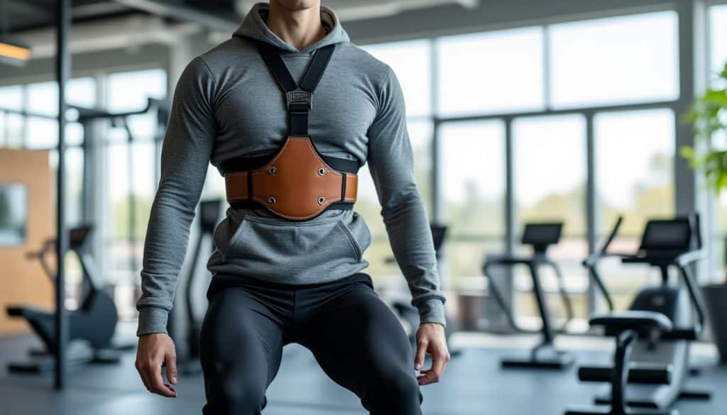 Ceinture de dips et de tractions lestées : un autre usage