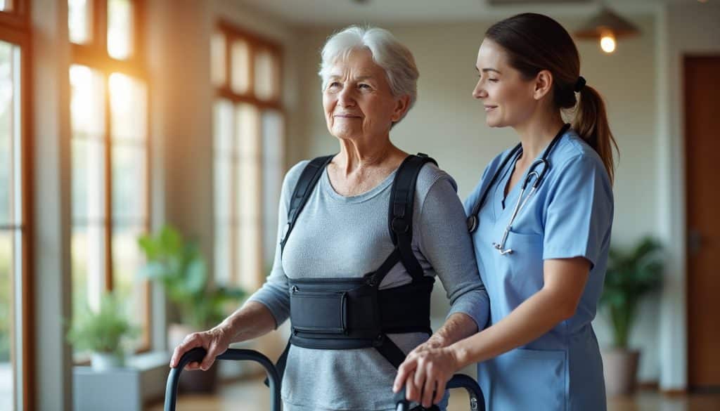 Ceinture de marche pour personne âgée : les usages encadrés