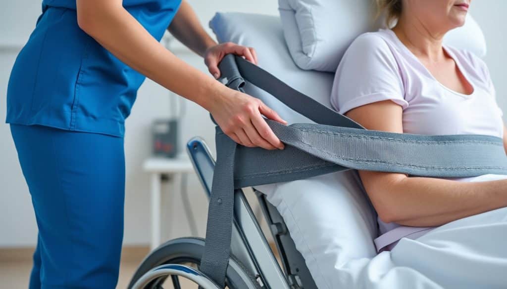 Ceinture de transfert avec poignées : à quoi elle sert