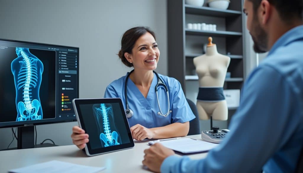 Ceinture lombaire prescrite : le circuit de la prescription