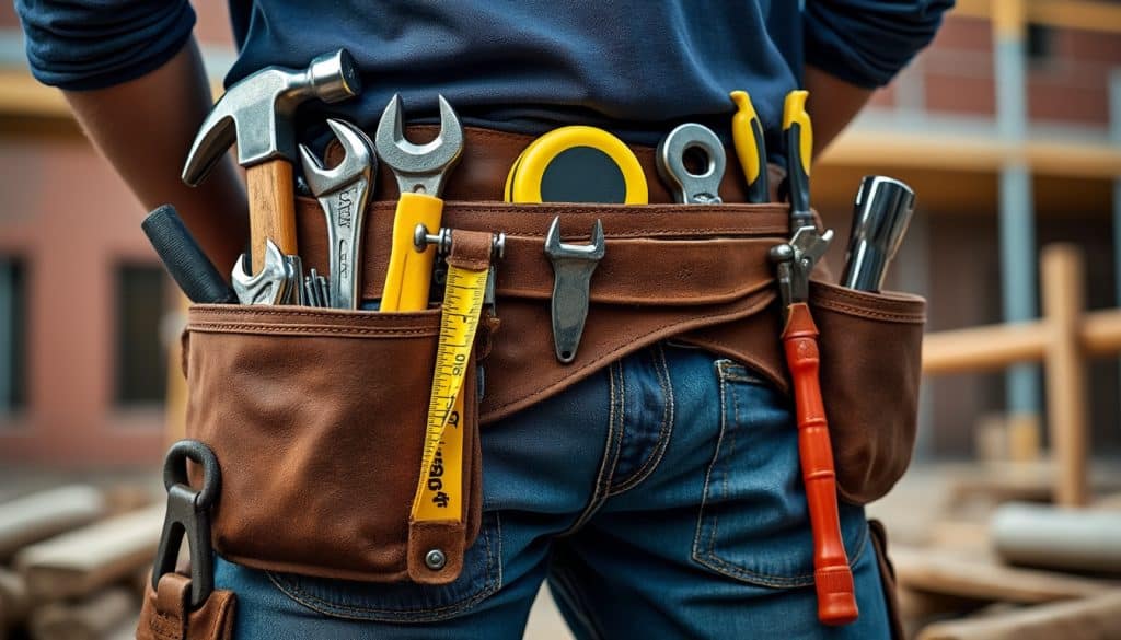 Ceinture pour métiers du bâtiment : les contraintes