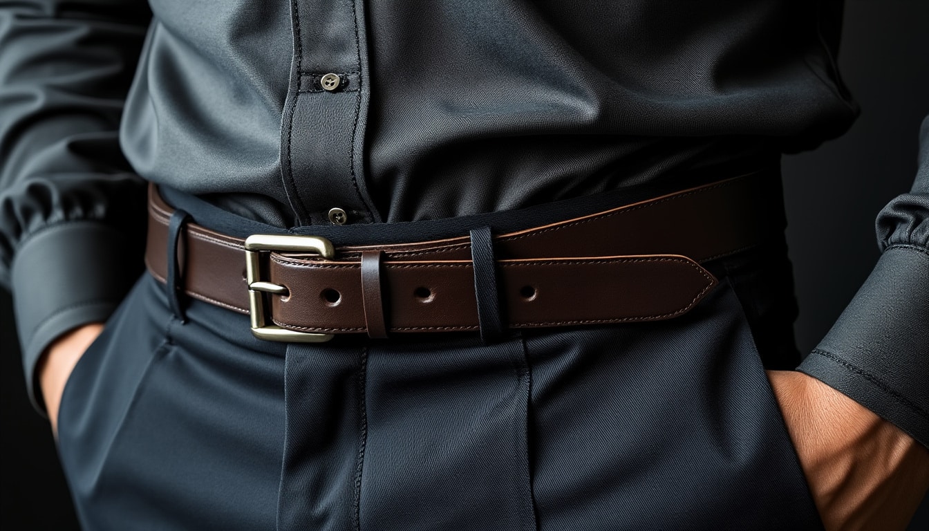 Ceinture qui remonte ou qui roule : les causes