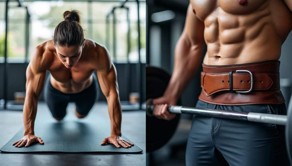 Gainage et ceinture : ce que l&rsquo;un ne remplace pas