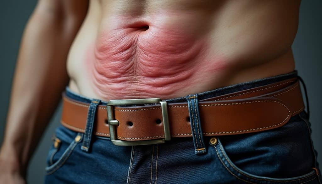 Irritations sous une ceinture : ce qui les provoque