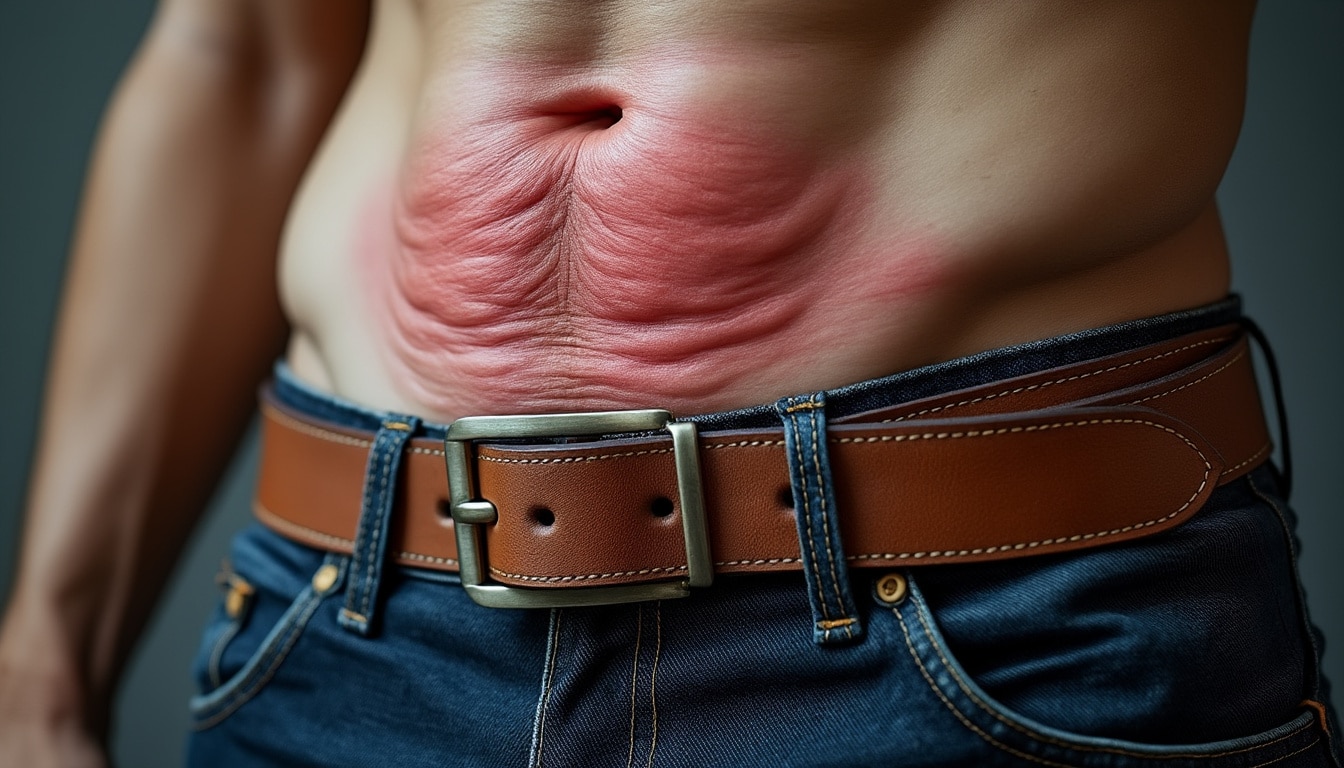 Irritations sous une ceinture : ce qui les provoque