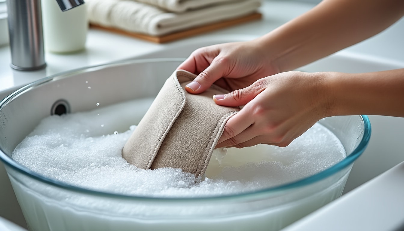 Laver une ceinture de maintien : la méthode