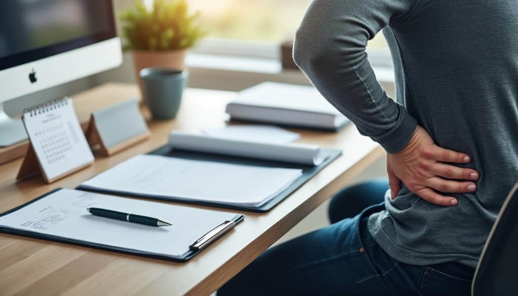 Arrêt de travail et lombalgie : les repères administratifs