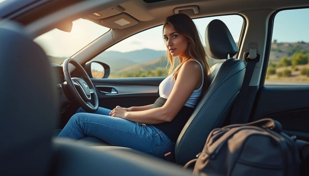 Ceinture lombaire et voiture : les longs trajets
